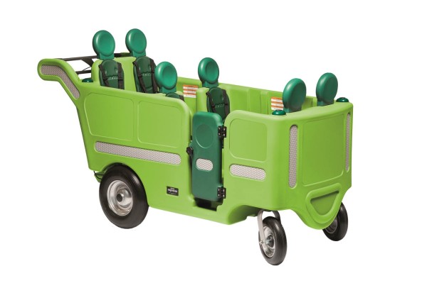 Kinderbus Italtrike espresso elettrico grün